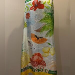 Gemma Layne Silk Tropical Vacy Scarf